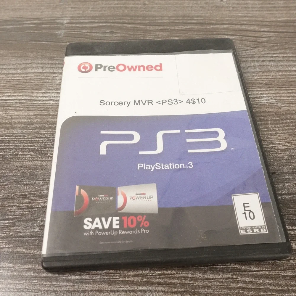 Sony Sorcery Video Game PS3 One Size Multicolor Good PlayStation Move Disc Only